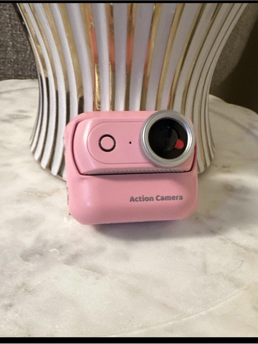 Pink Mini Action Camera